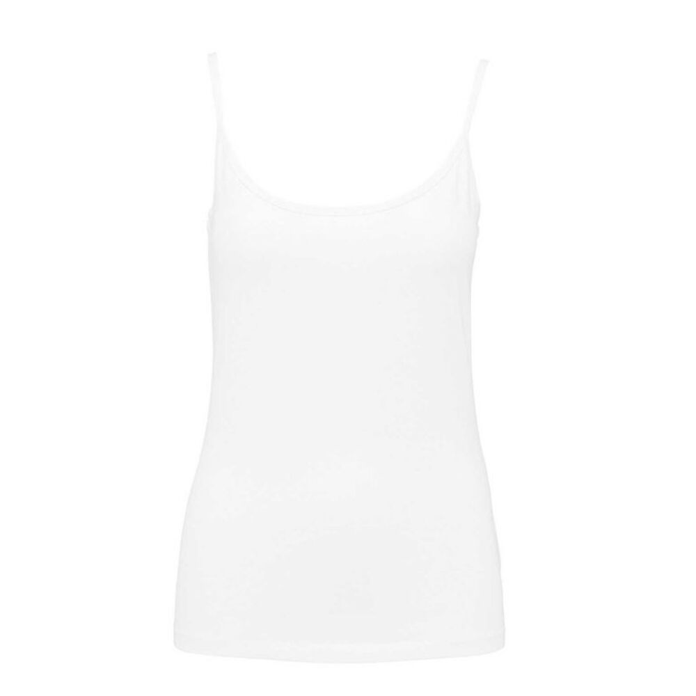 Kariban Womens/Ladies Strappy Tank Top / White